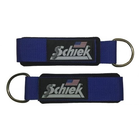 Schiek Sports Schiek S-1700RL Ankle Straps; Blue S-1700RL